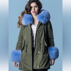 Italian Mink Safari Jacket
